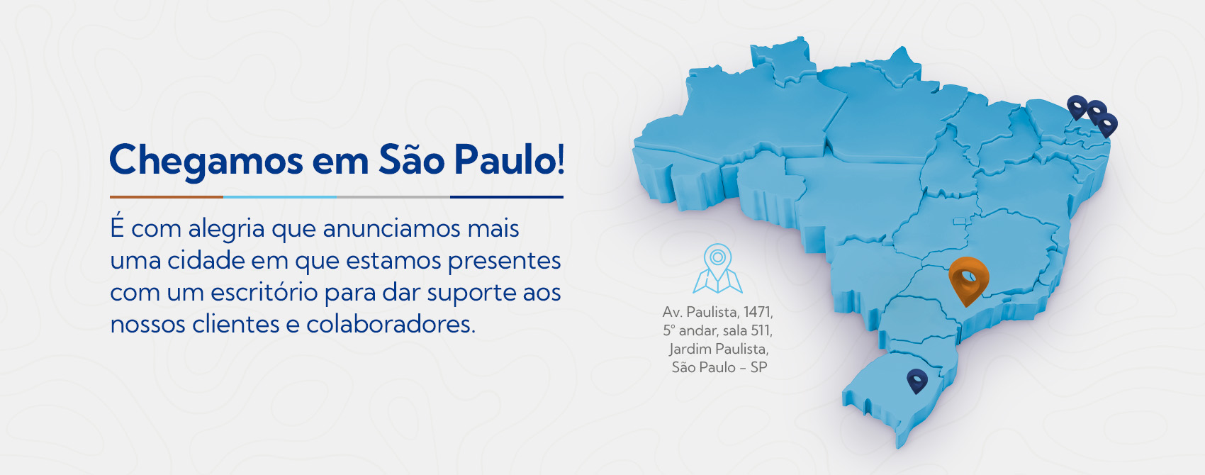 Chegamos em São Paulo